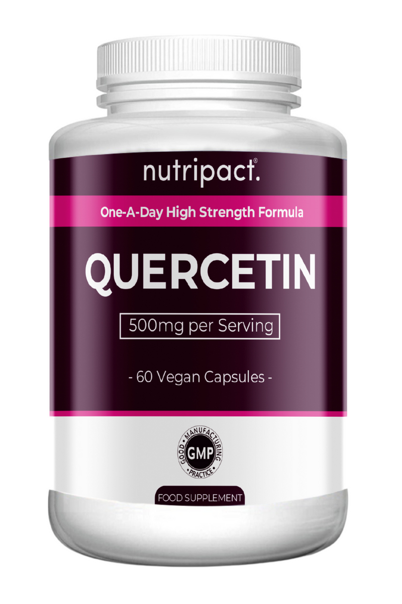 Quercetin 500mg 60 Vegan Capsules - nutripact 